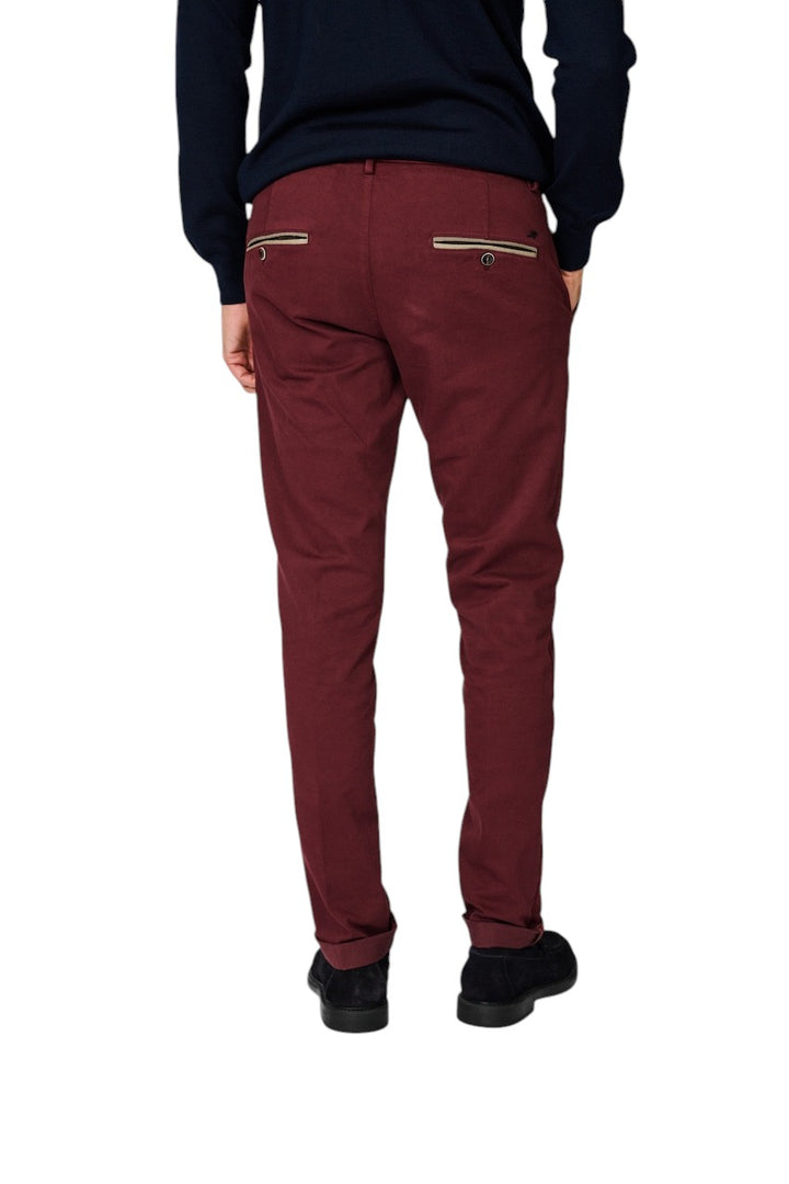 Mason'S Men sportieve broek heren bordeaux Torino Elegance 9PN2R4593N1MBE070342