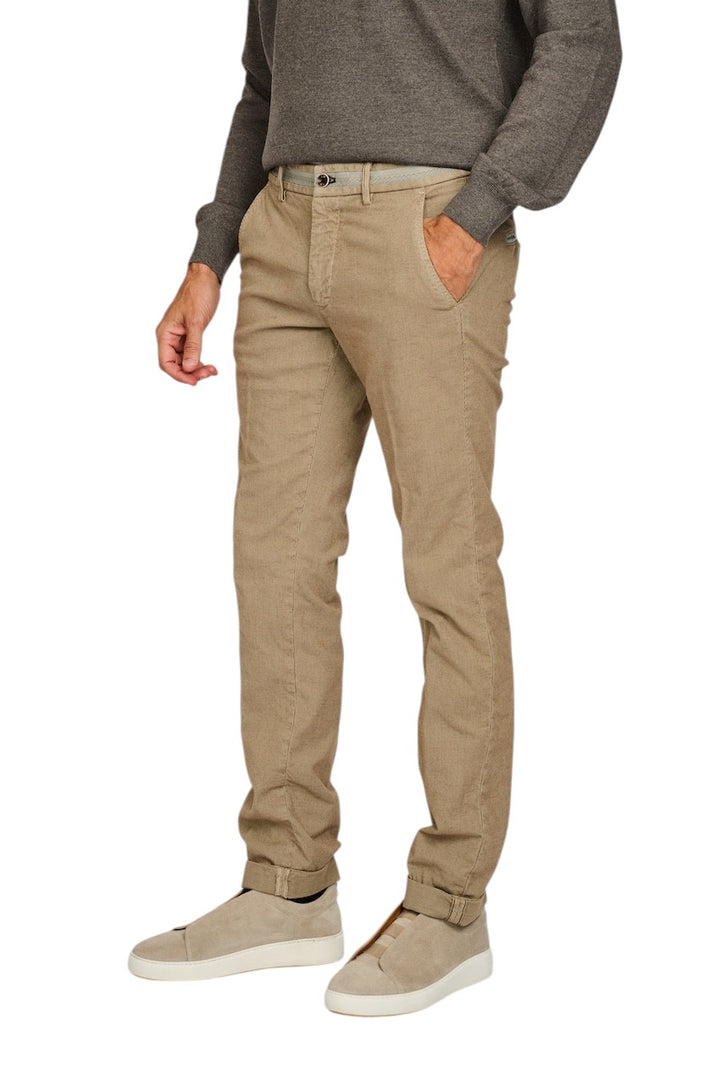 Mason'S Men sportieve broek heren camel Torino Elegance 9PN2R4593N1CBE279594