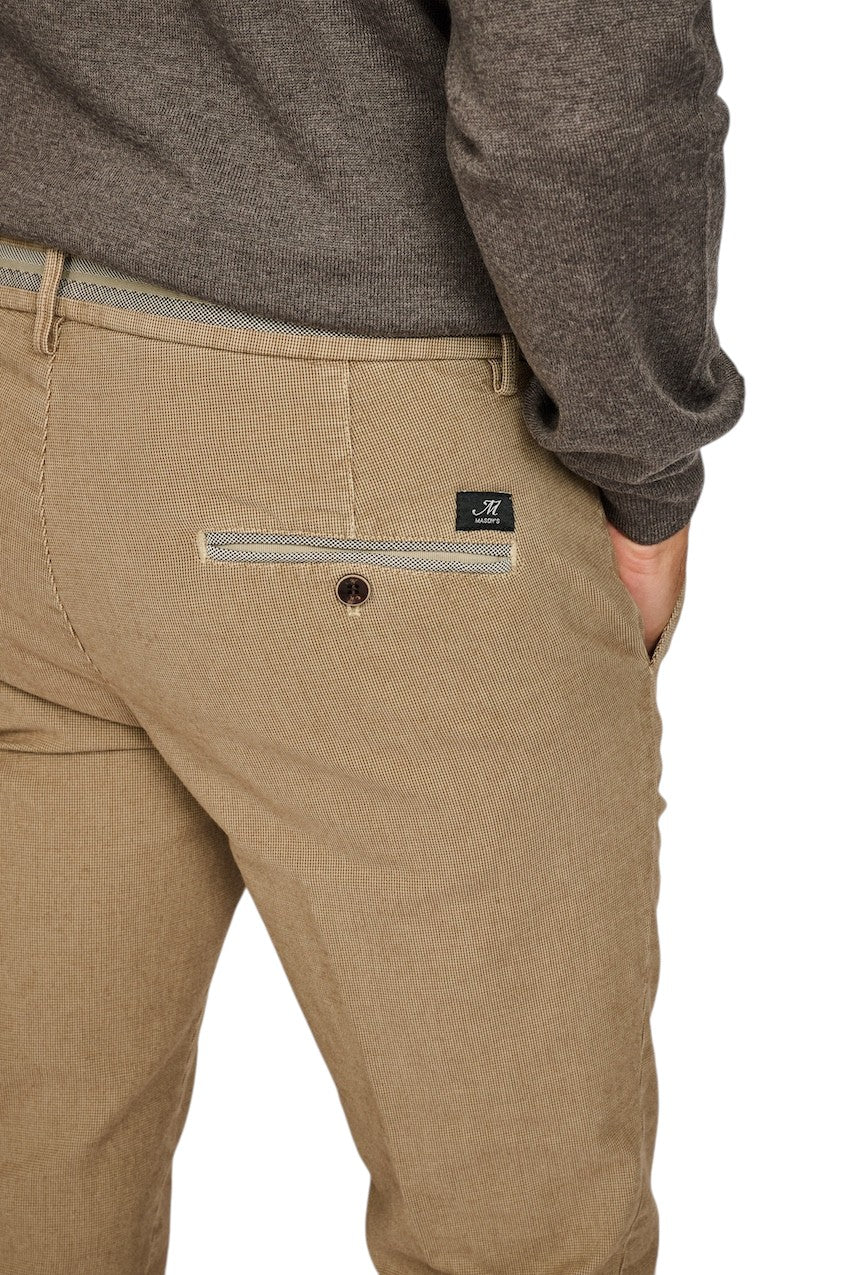 Mason'S Men sportieve broek heren camel Torino Elegance 9PN2R4593N1CBE279594