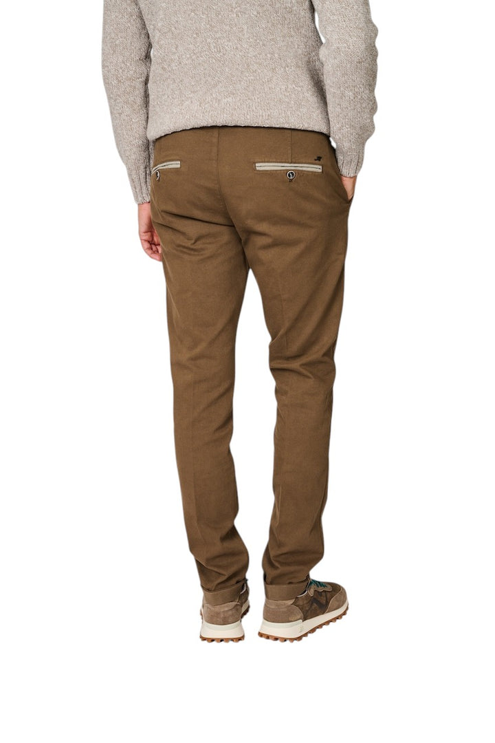 Mason'S Men sportieve broek heren chocolat Torino Elegance 9PN2R4593N2MBE070222