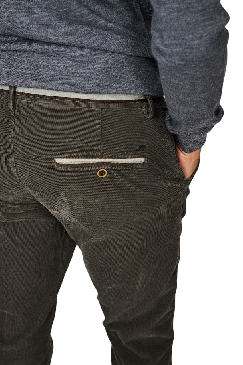 Mason'S Men sportieve broek heren donker bruin Torino Winter 9PN2R3073N6VBE014738