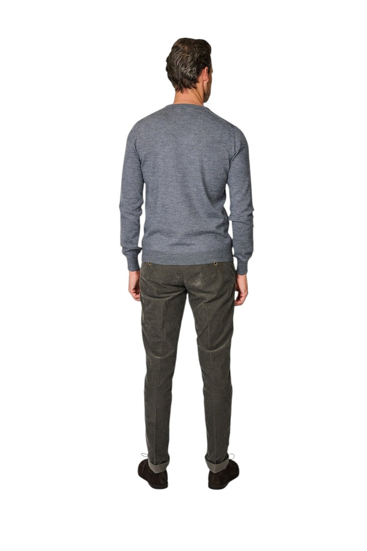 Mason'S Men sportieve broek heren donker bruin Torino Winter 9PN2R3073N6VBE014738