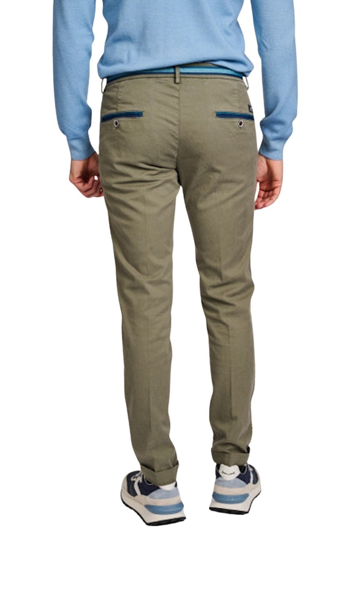Mason'S Men sportieve broek heren khaki Torino summer 9PN2R2863N2MBE098462