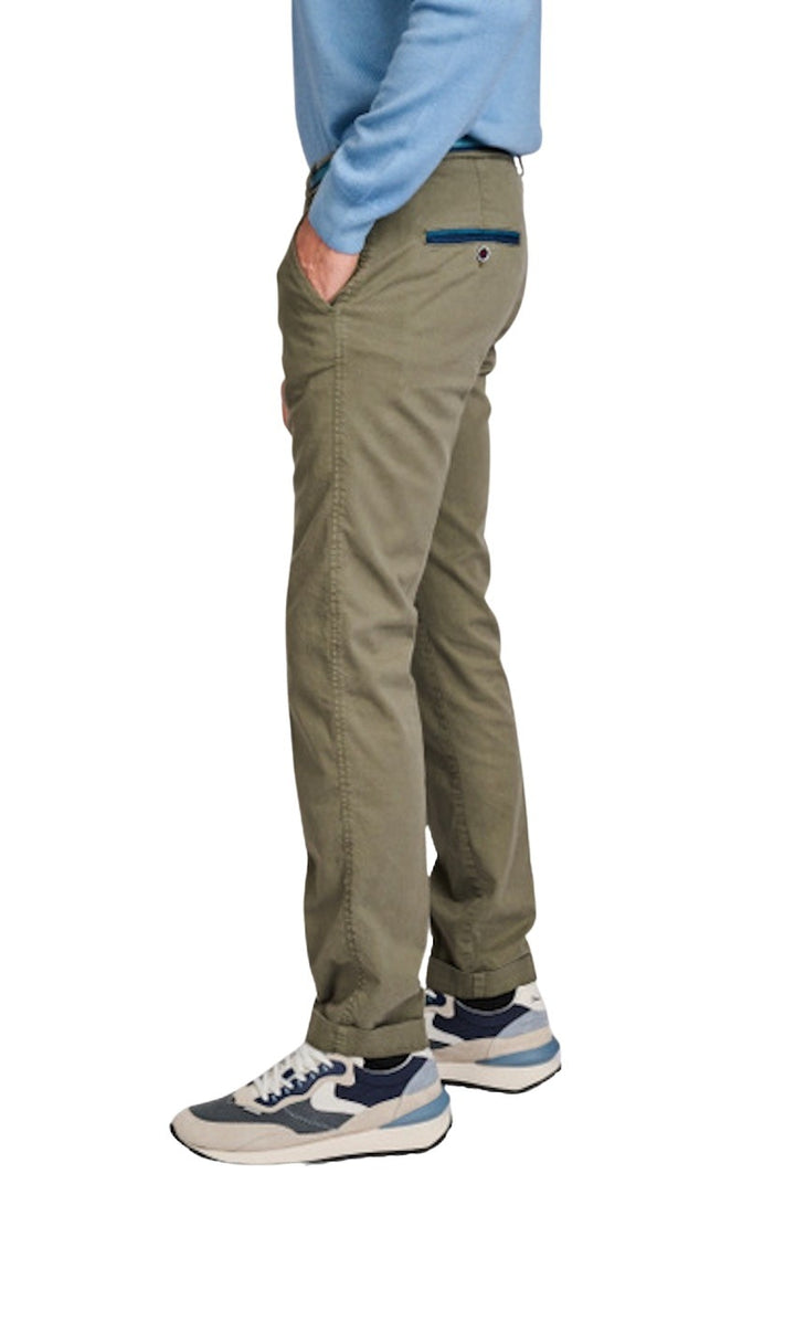 Mason'S Men sportieve broek heren khaki Torino summer 9PN2R2863N2MBE098462