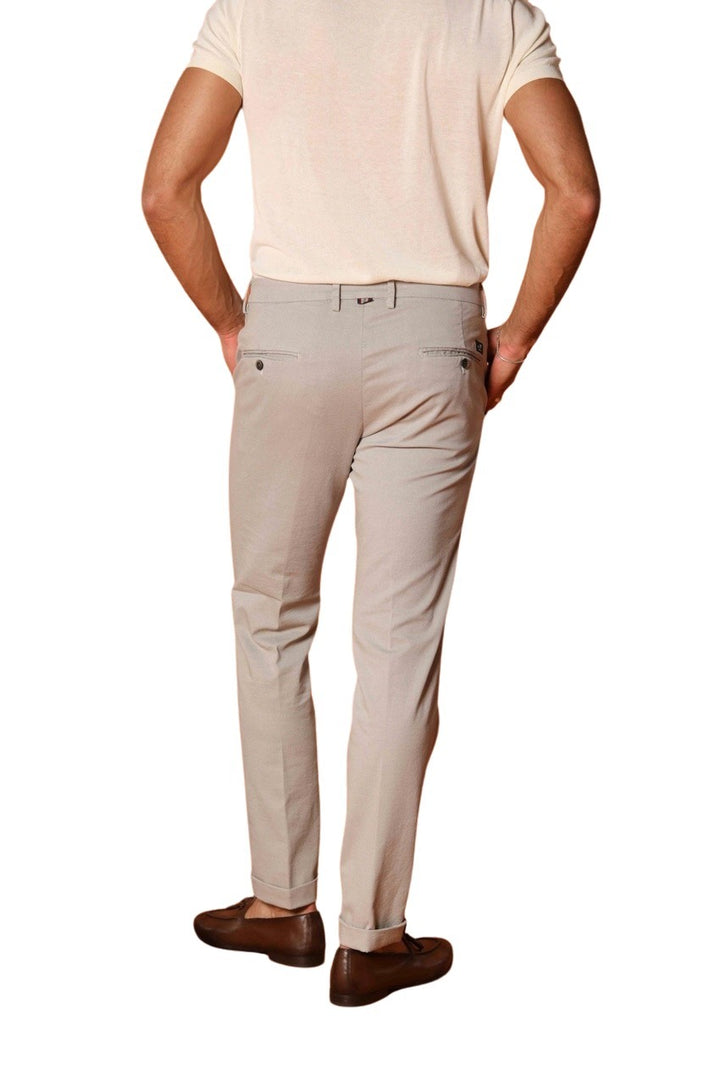 Mason'S Men sportieve broek heren taupe Torino 9PN2R4973CBE319266