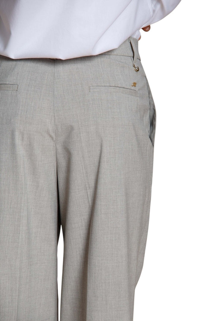 Mason'S Women broek dames beige New York wide 4PNT5W190 MTE181 058