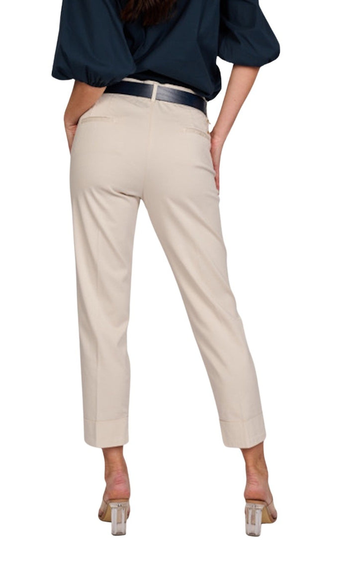 Mason'S Women broek dames greige New York Carrot 4PNT2C243BMBE035020