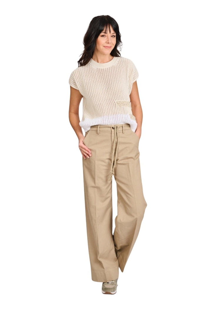 Mason'S Women broek dames taupe New York Cozy 4PNT6R630MBE213268.