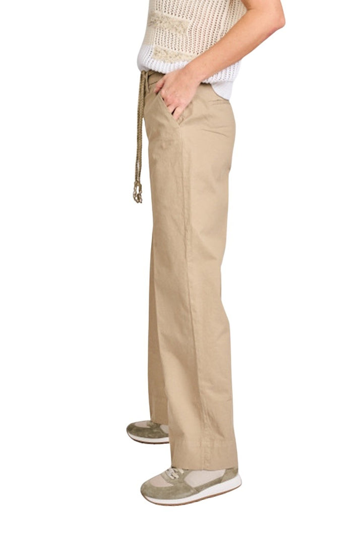 Mason'S Women broek dames taupe New York Cozy 4PNT6R630MBE213268.
