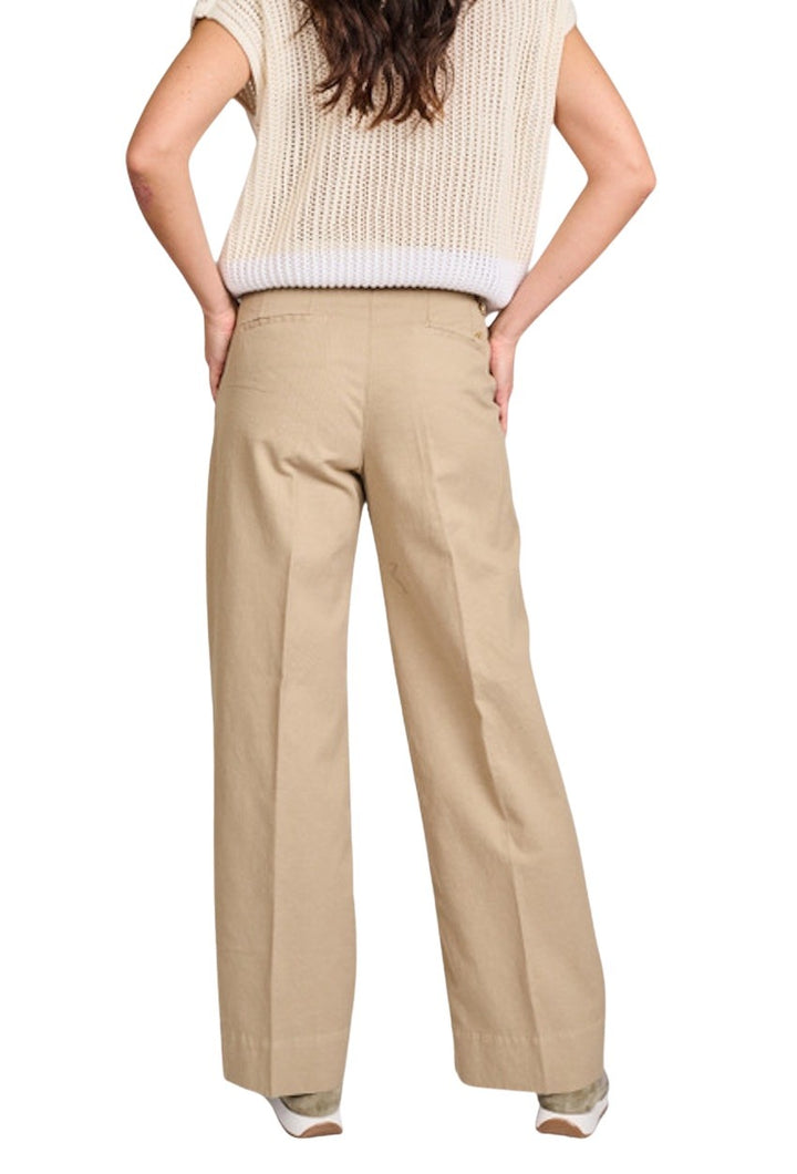 Mason'S Women broek dames taupe New York Cozy 4PNT6R630MBE213268.
