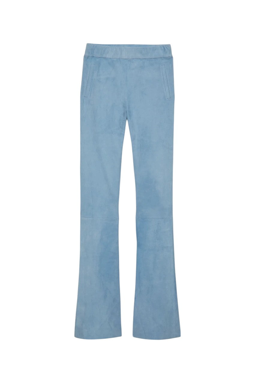 Max&Moi leren broek dames ciel Beyina