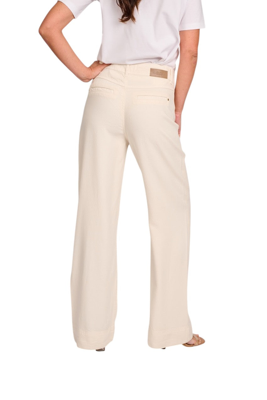Mos Mosh broek dames ecru Soey Beaumont
