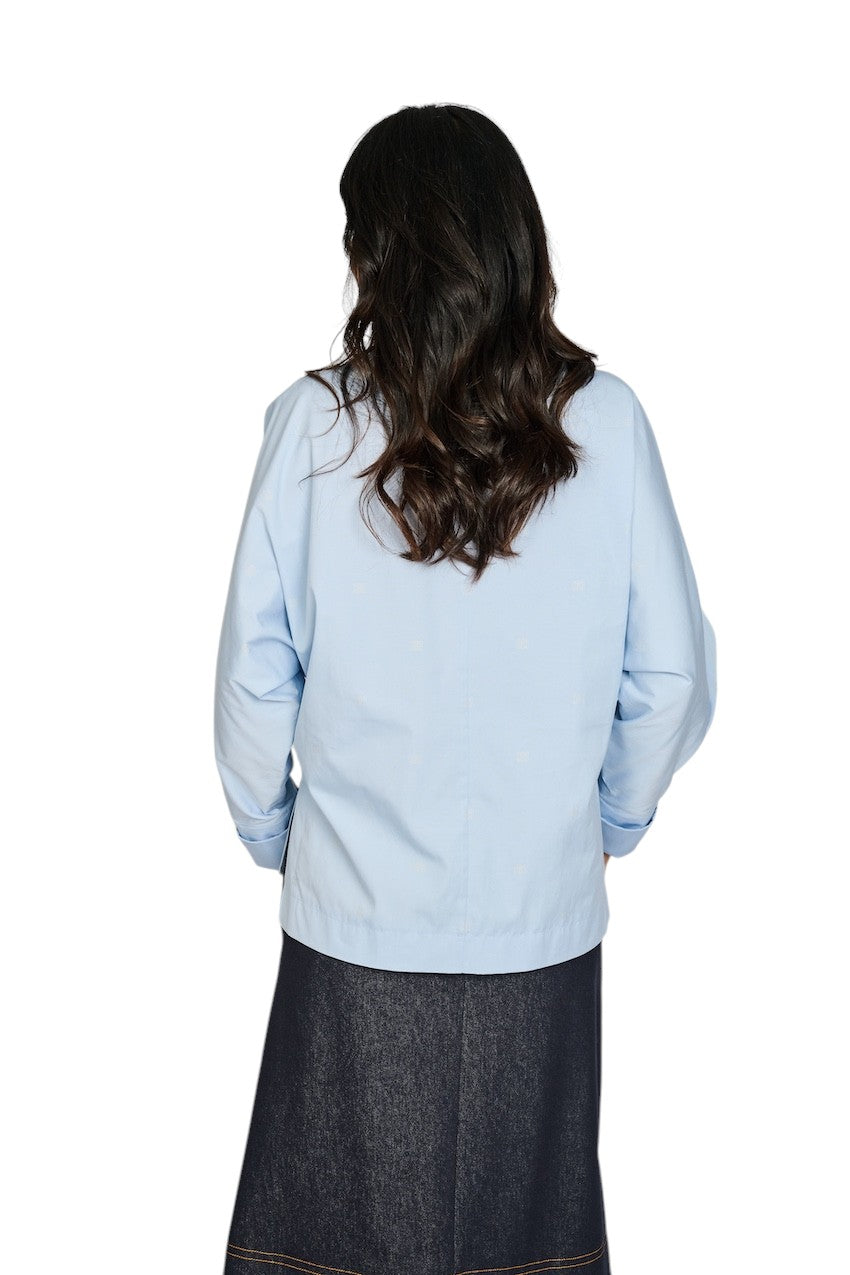 Natan Collection blouse dames blauw DALTON-J1BRG06 145