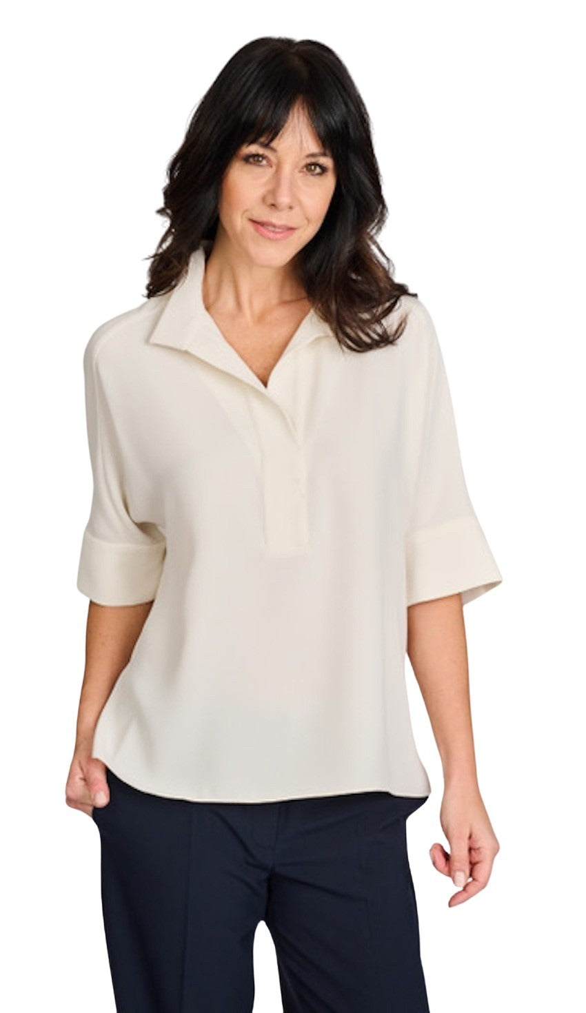 Natan Collection blouse dames ecru CARPO-N6NJ03-102