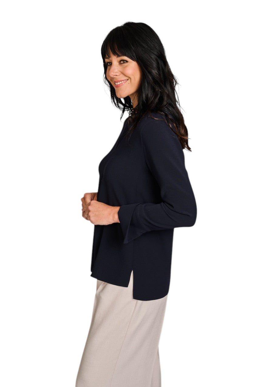 Natan Collection blouse dames marine ENORA-N6NJ03-140