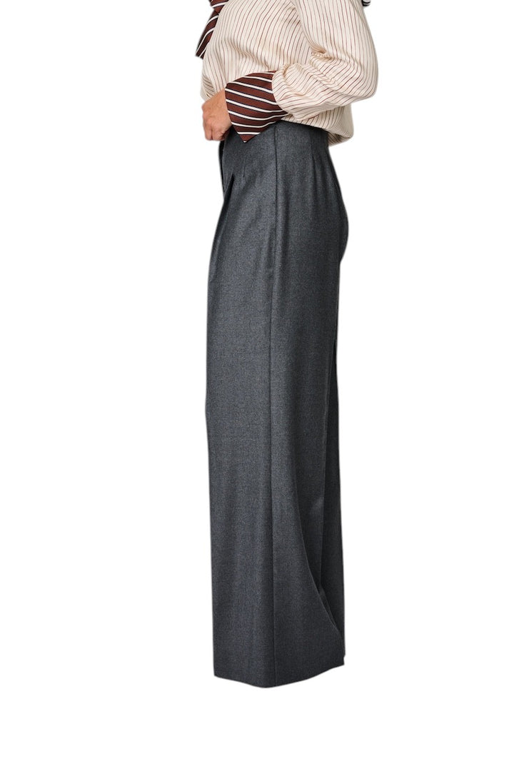 Natan Collection broek dames anthraciet FLOCON-N2BG05 178
