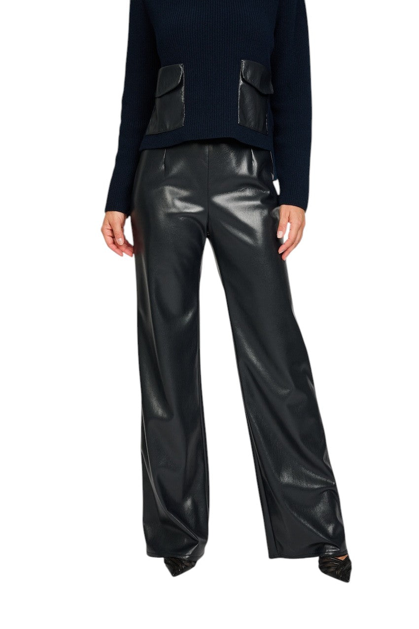 Natan Collection broek dames blauw DECLA-JZLTX02 146