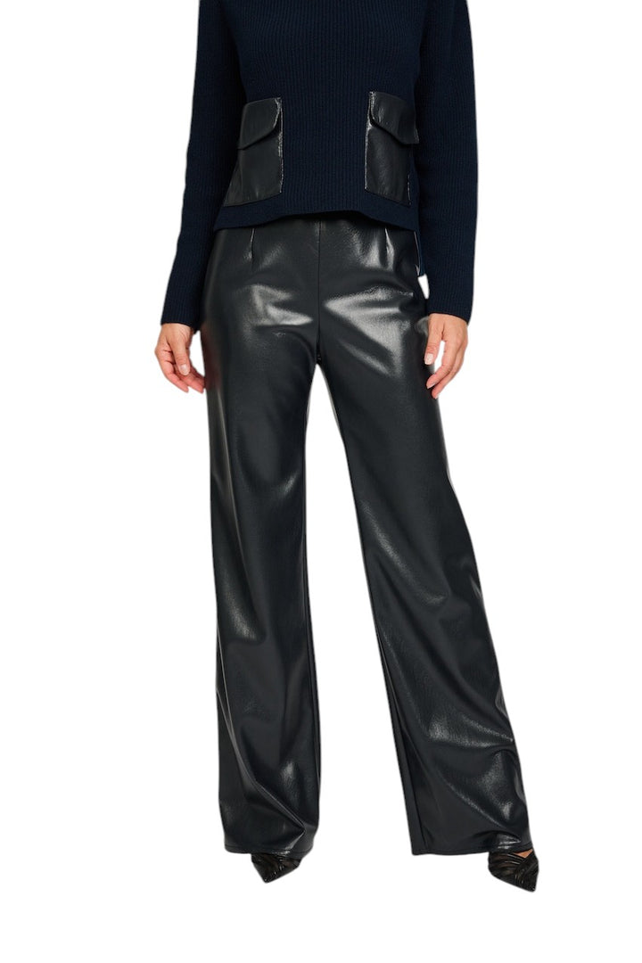 Natan Collection broek dames blauw DECLA-JZLTX02 146