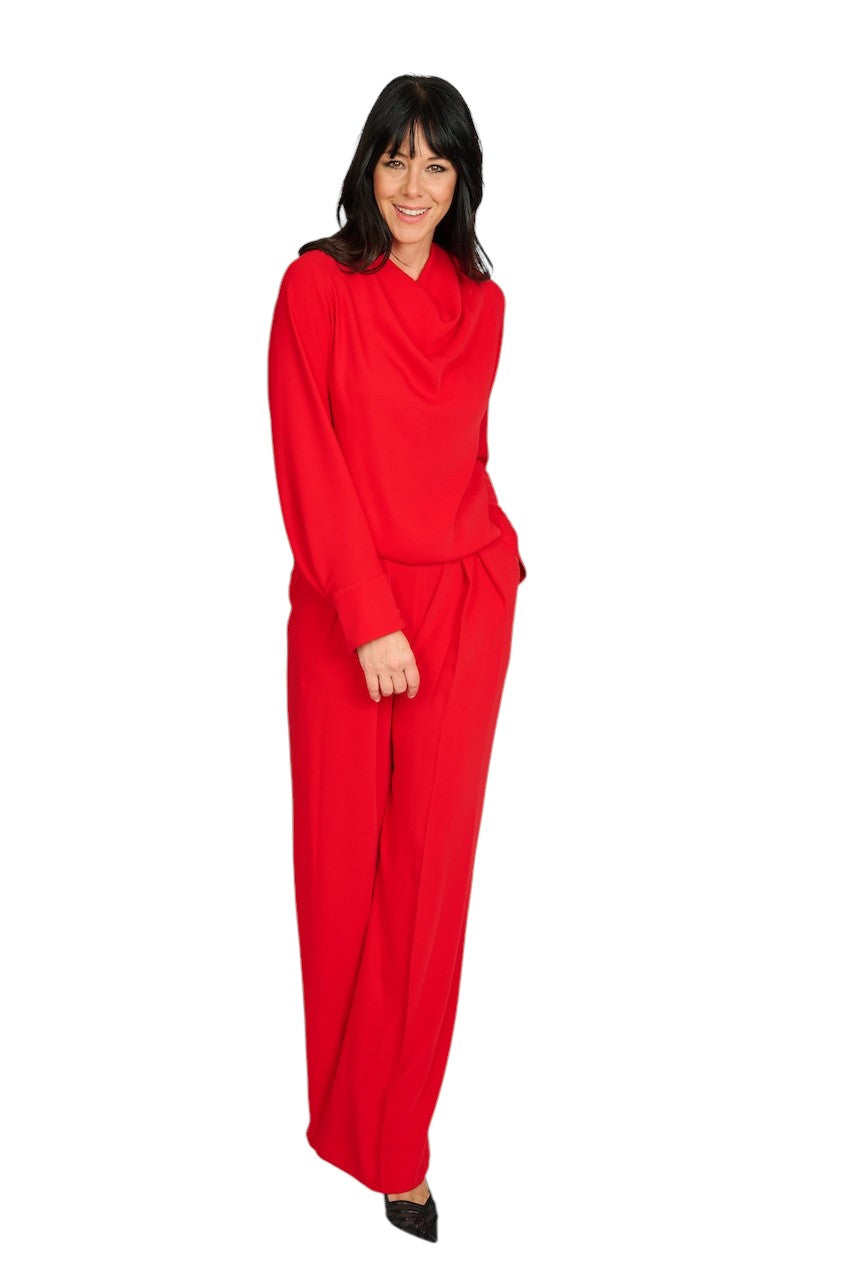 Natan Collection broek dames rood DALEN-N5BTC01 126
