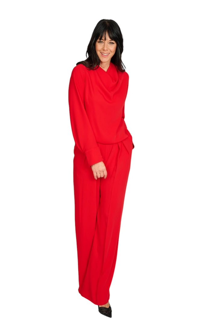 Natan Collection broek dames rood DALEN-N5BTC01 126