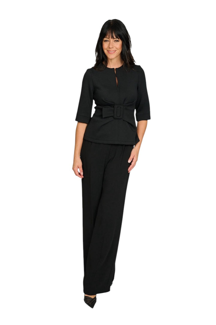 Natan Collection broek dames zwart DOUBLE-N6NJ03 180