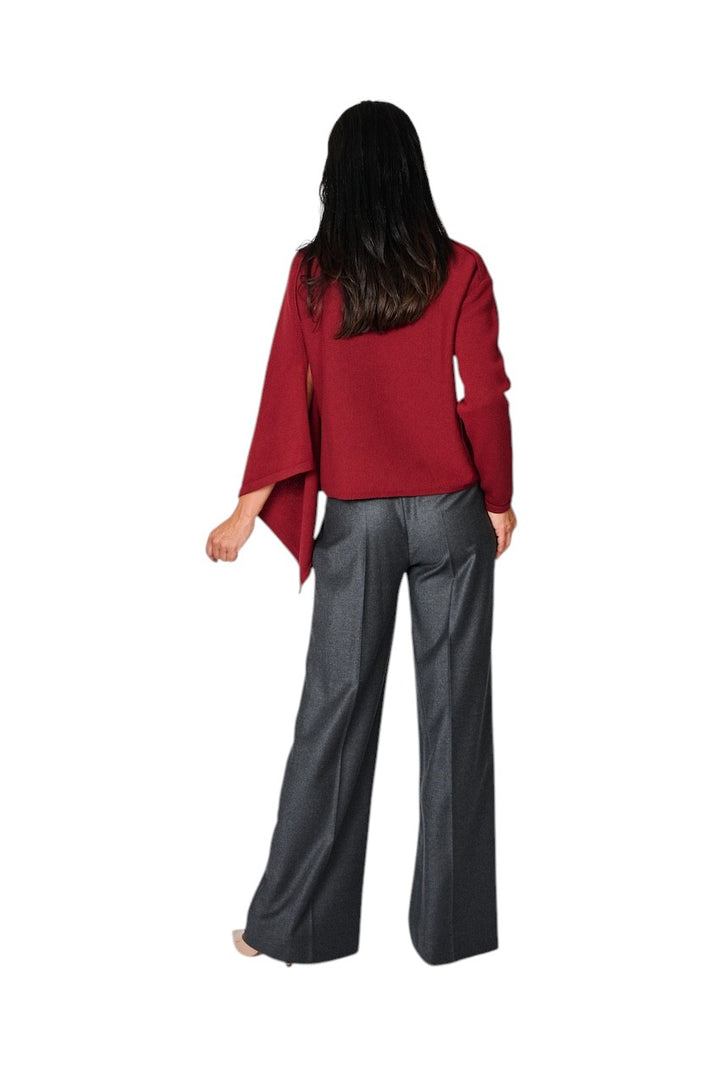 Natan Collection cape dames rood ORY-WOOL 271