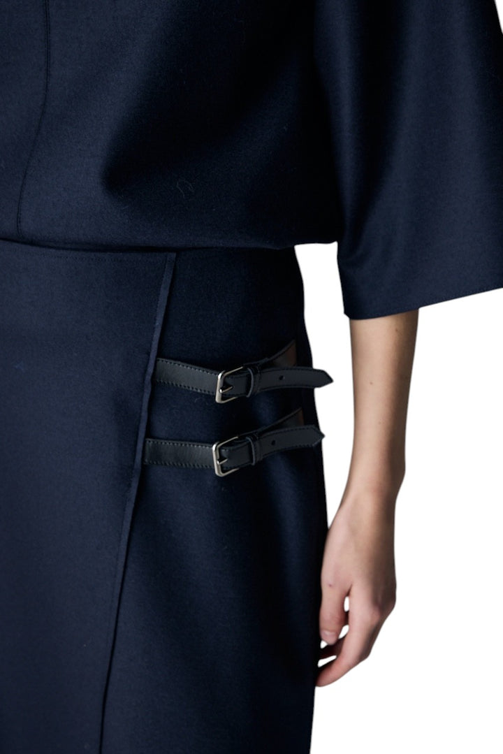 Natan Collection rok dames marine FUMEE-J4ZN05 140