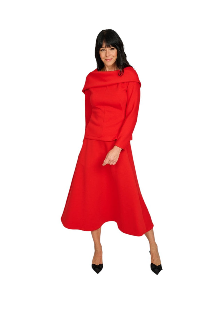 Natan Collection rok dames rood DUBLIN2-J8ZN01 215
