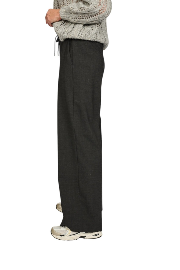 Panicale Cashmere broek dames anthraciet D370012PA 0971