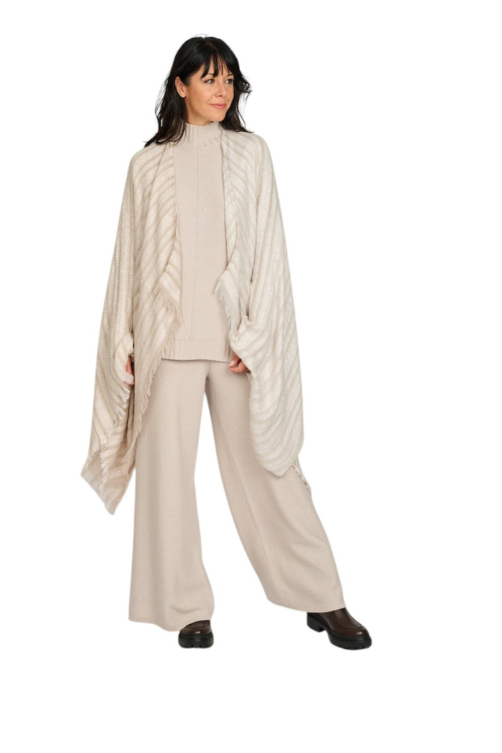 Panicale Cashmere broek dames greige D370350PA 0220