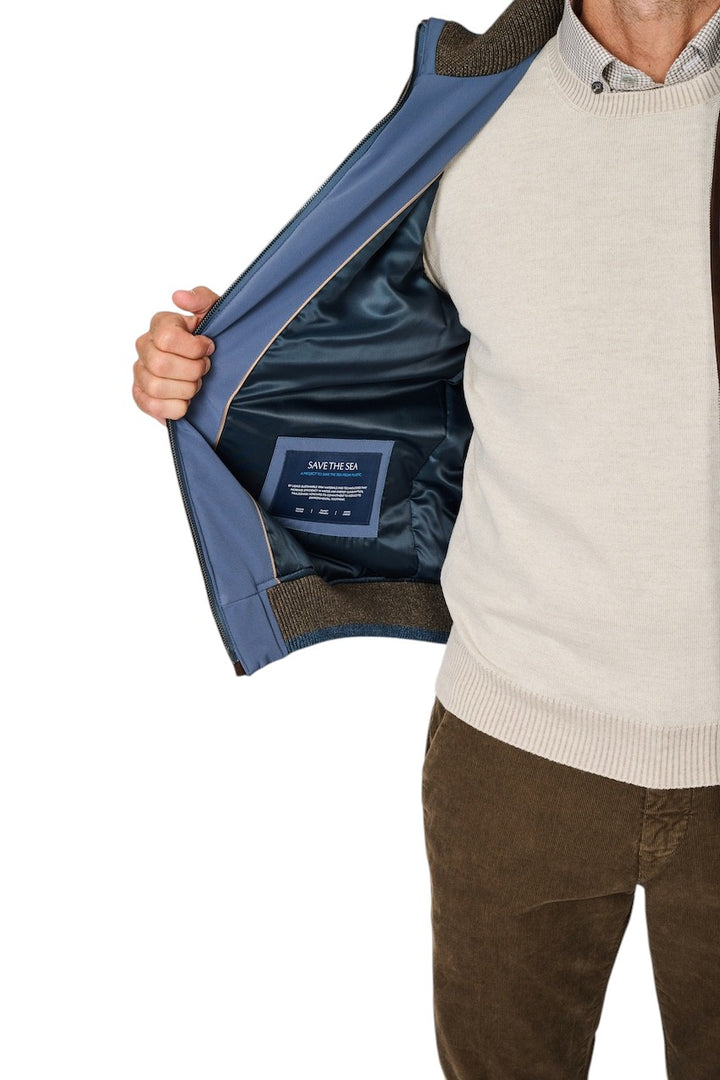 Paul & Shark parka heren blauw 14312060 635