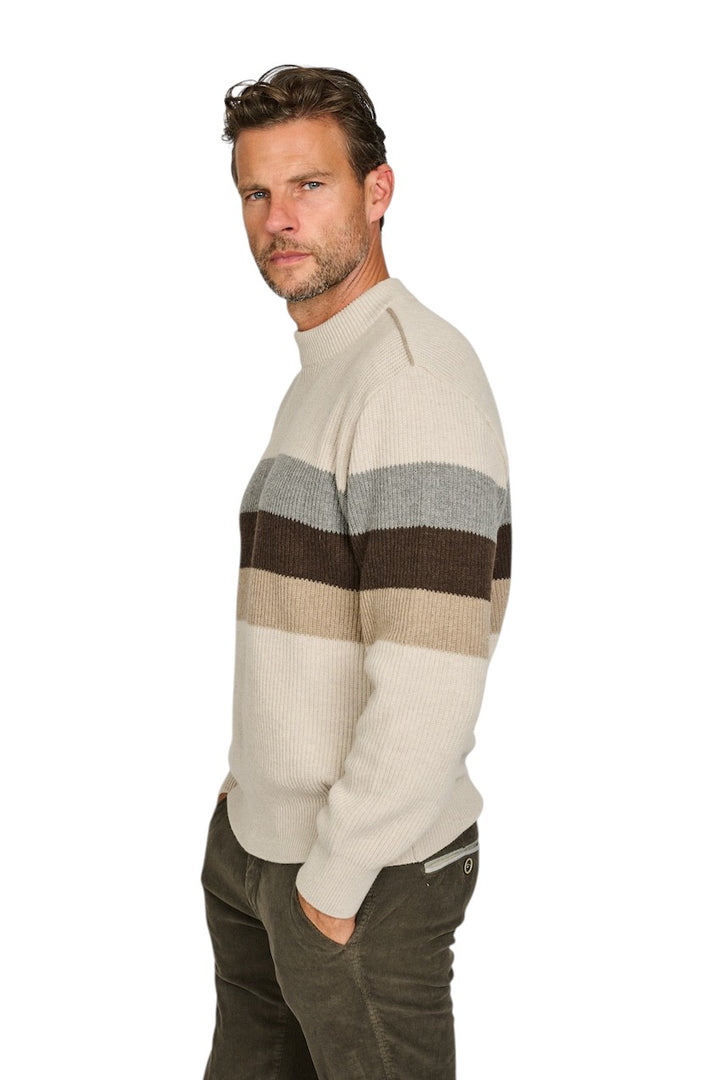 Paul & Shark pull trui ronde hals heren multi 15311050 205