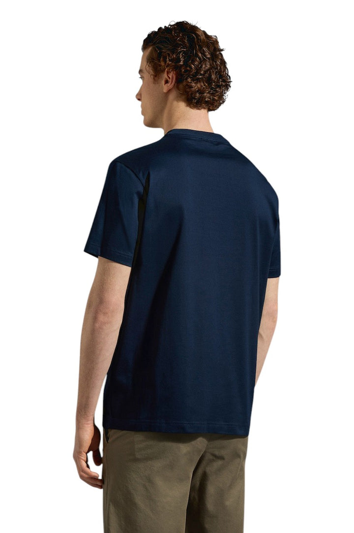 Paul & Shark t-shirt korte mouwen heren donker blauw C0P1092 013
