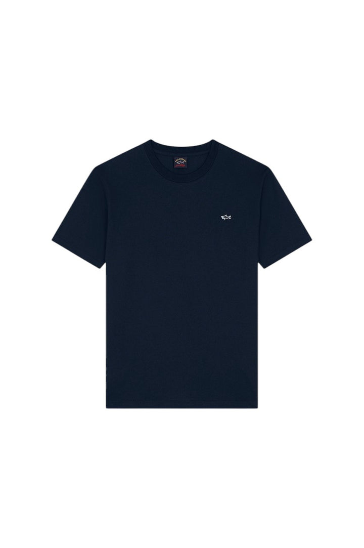 Paul & Shark t-shirt korte mouwen heren donker blauw C0P1092 013