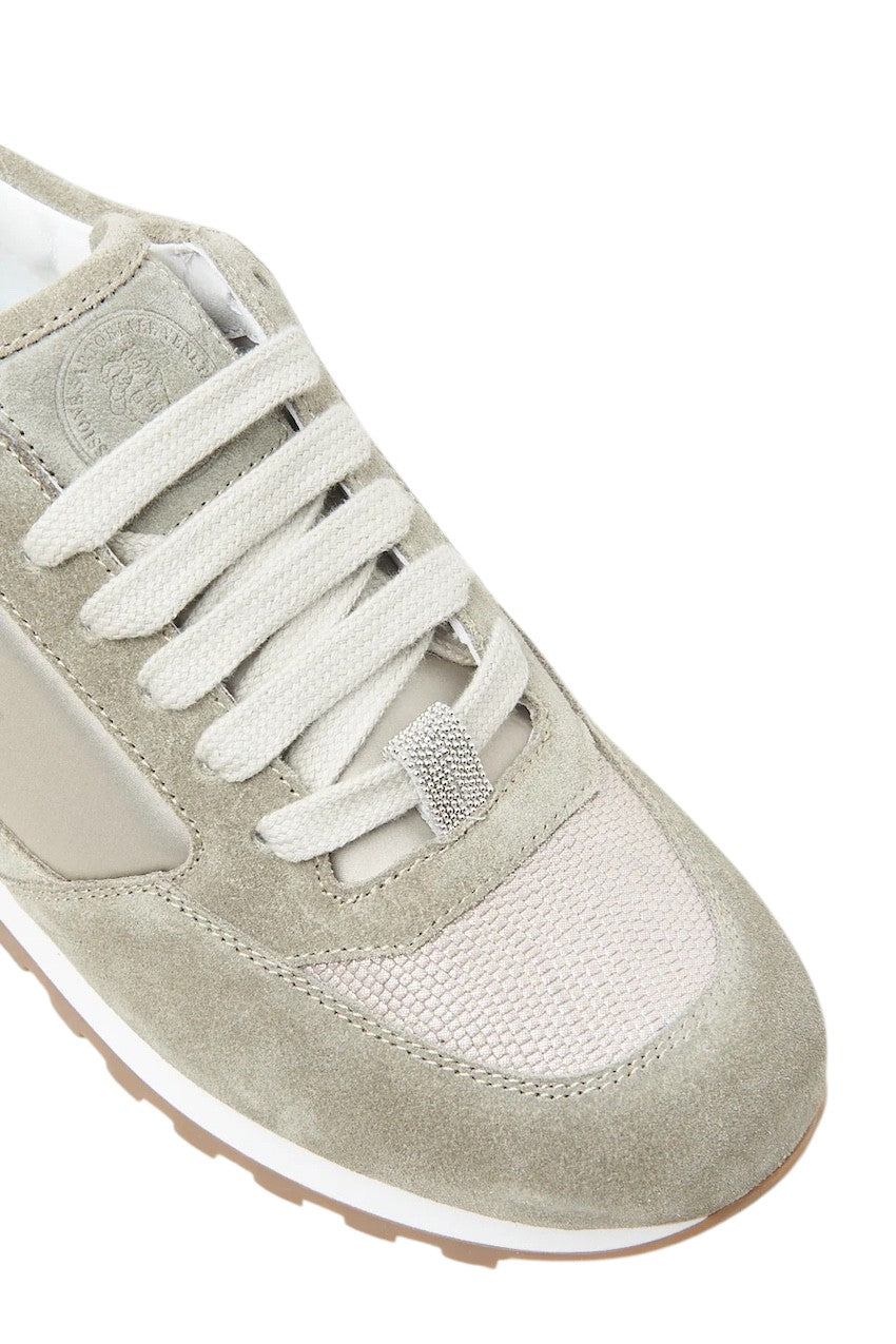 Peserico Schoenen sportieve schoenen dames khaki S39666C0R CC401 935