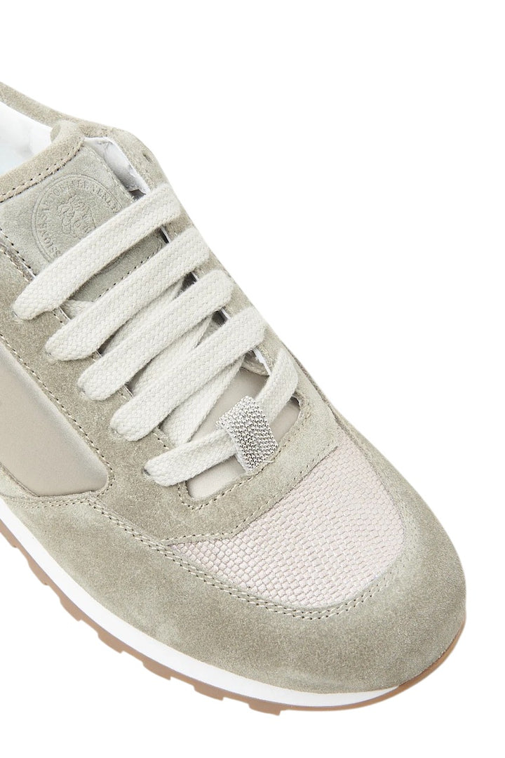 Peserico Schoenen sportieve schoenen dames khaki S39666C0R CC401 935