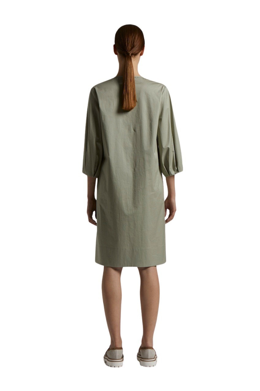 Peserico kleedje dames khaki S02662 01979 035