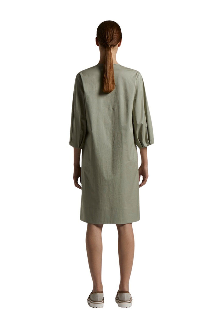 Peserico kleedje dames khaki S02662 01979 035