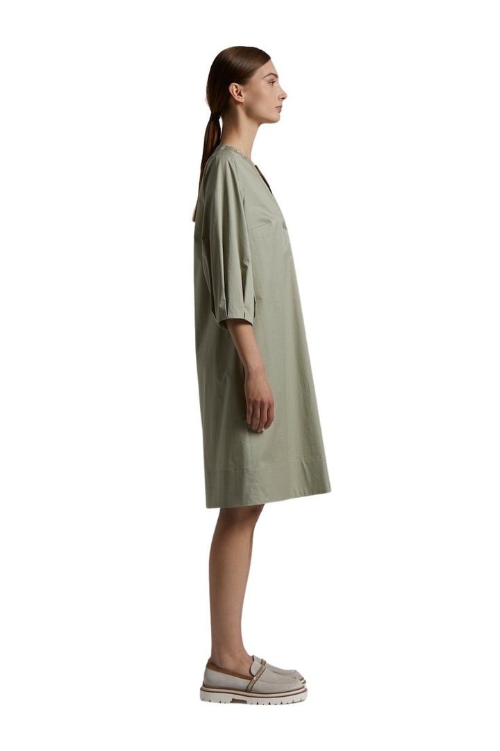 Peserico kleedje dames khaki S02662 01979 035
