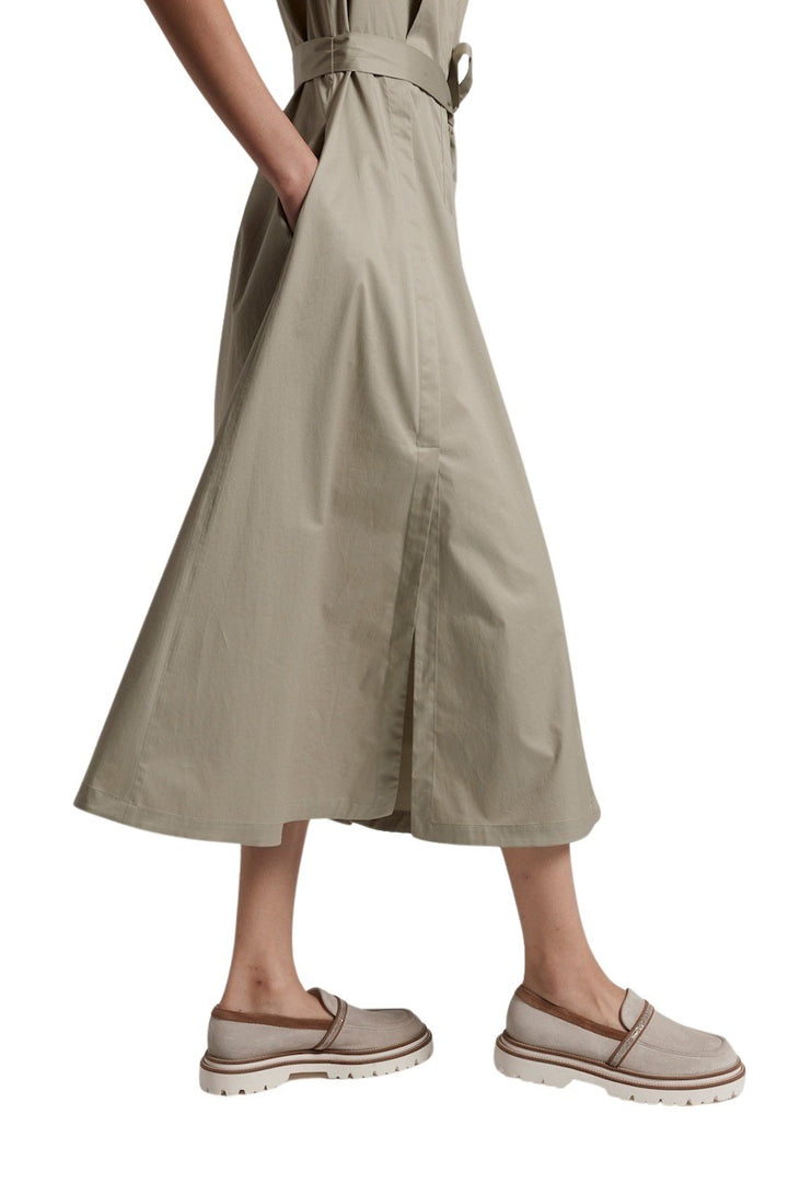 Peserico kleedje dames khaki S02779A 01979 035