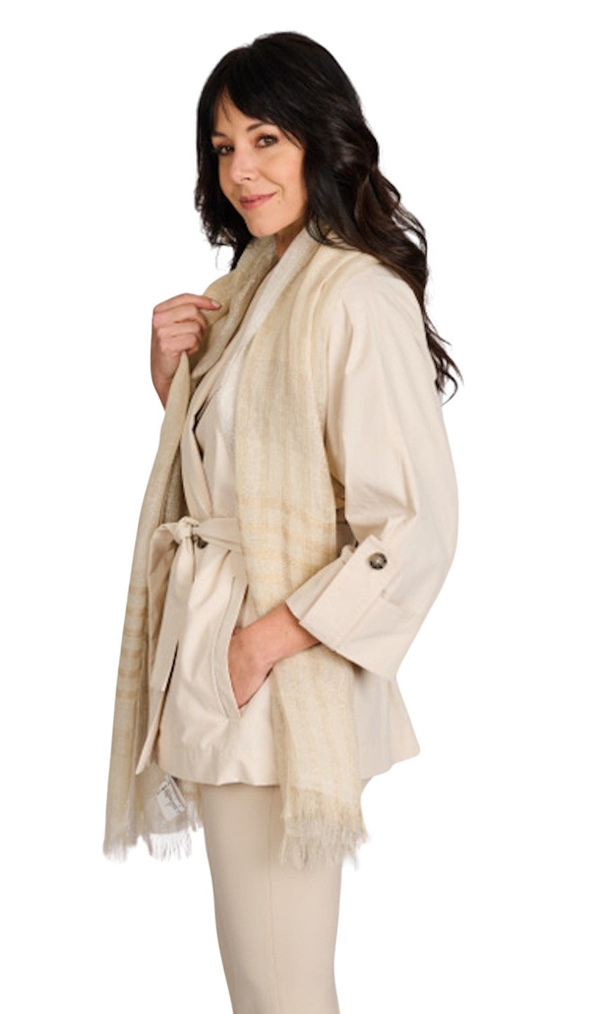 Peserico sjaal dames beige S31508C0 CC442 942