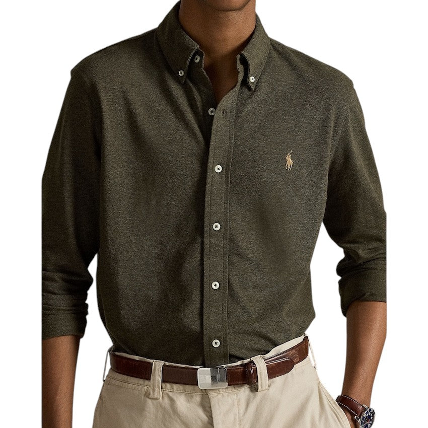 Polo Ralph Lauren Men hemd heren olijf 710654408111