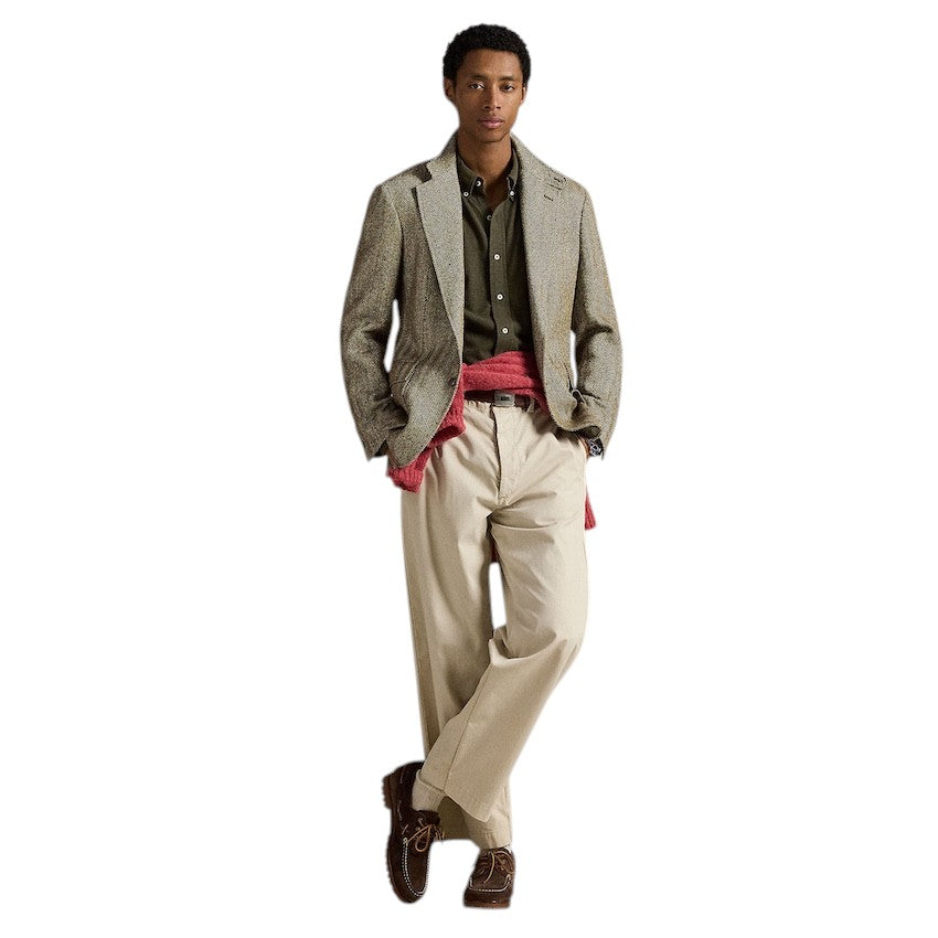 Polo Ralph Lauren Men hemd heren olijf 710654408111