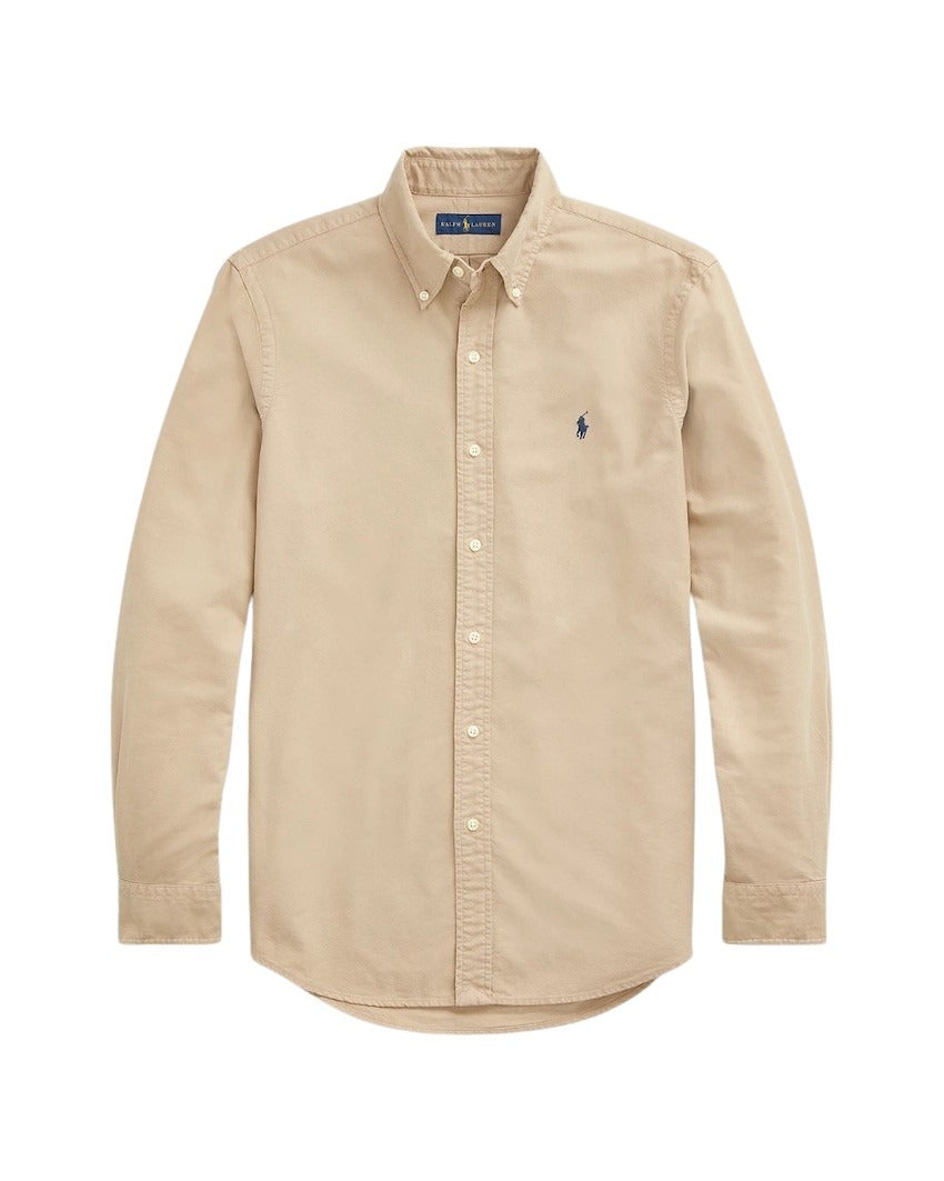 Polo Ralph Lauren Men hemd lange mouwen heren beige