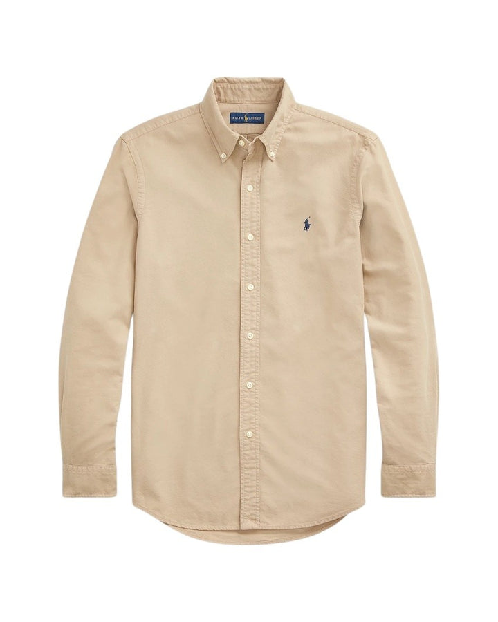Polo Ralph Lauren Men hemd lange mouwen heren beige