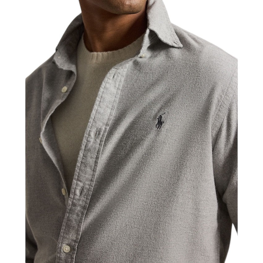 Polo Ralph Lauren Men hemd lange mouwen heren grijs 710B30245001
