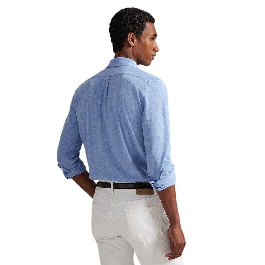 Polo Ralph Lauren Men hemd lange mouwen heren licht blauw Classic fit