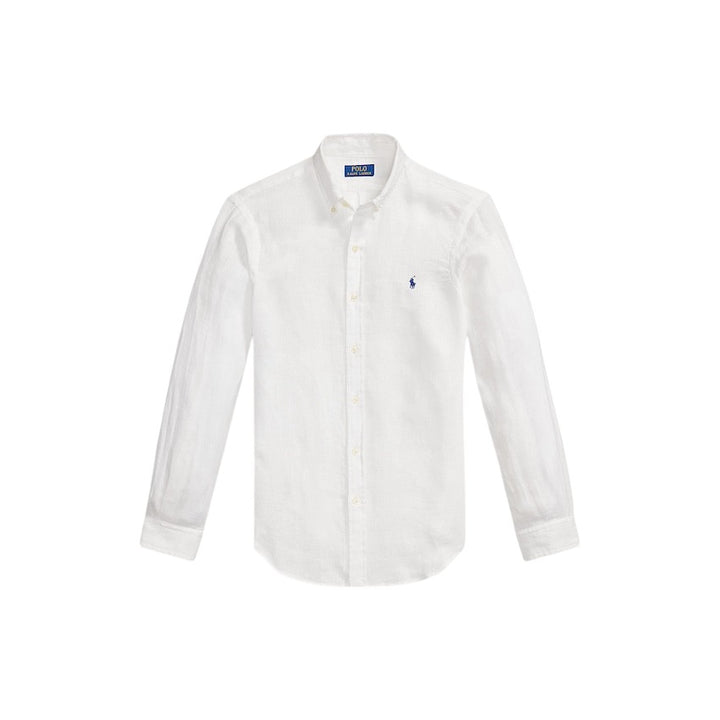 Polo Ralph Lauren Men hemd lange mouwen heren wit slim fit 710968915505