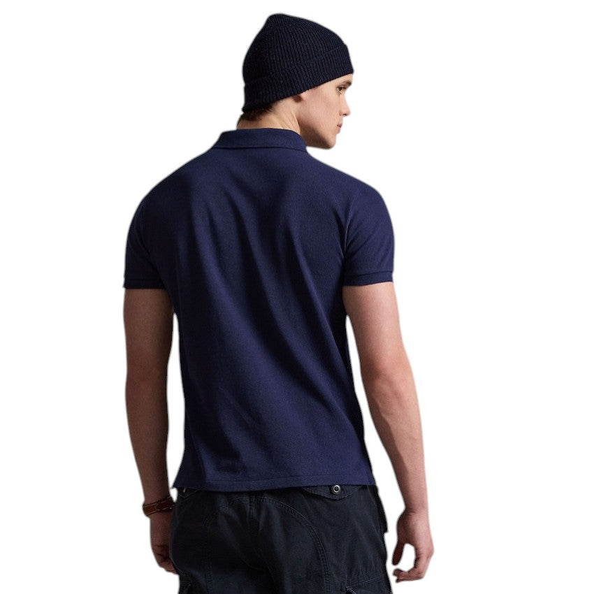 Polo Ralph Lauren Men polo shirt heren blauw Custom slim fit 710680784517