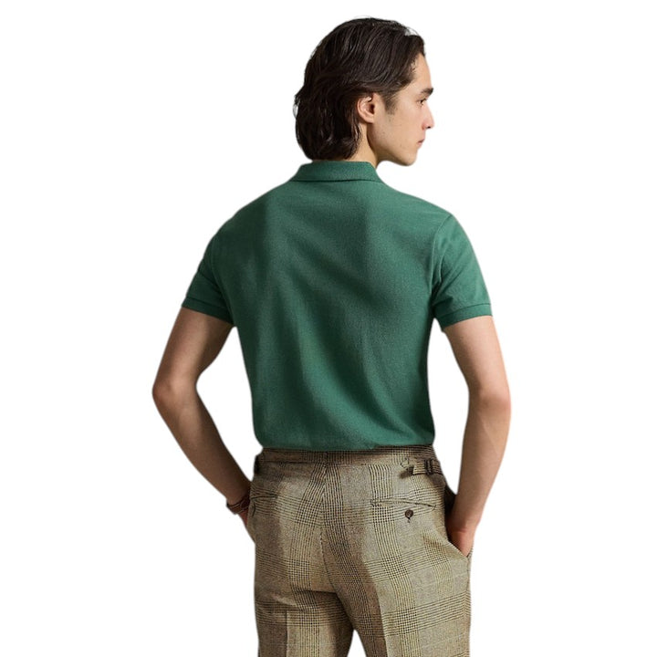 Polo Ralph Lauren Men polo shirt heren groen Custom slim fit 710680784427